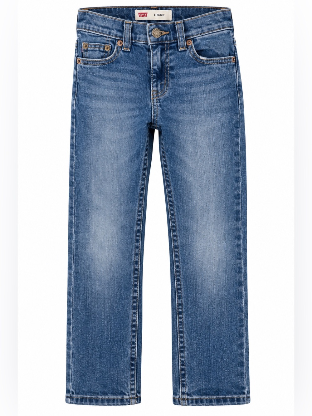 Levi's Kids Medium Wash Straight-Leg Jeans